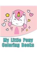 my little pony coloring books