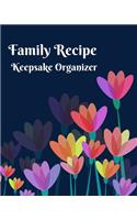 Family Recipe Keepsake Organizer