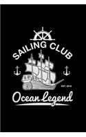 Sailing club ocean legend