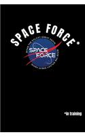 Space Force: Dream Journal - 6"x9" - 120 pages - Dream Recording Notebook - Matte Cover