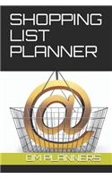 Shopping List Planner