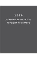 2020 Academic Planner For Physician Assistants