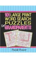 101 Large Print Word Search Puzzles For Grandparents