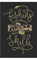 Fishing is not about a lucky but a skill