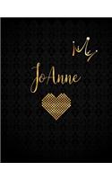 Joanne: Personalized Writing Journal(1 Custom Notebooks for Women)