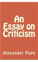 An Essay on Criticism