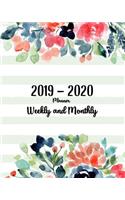 2019-2020 Planner Weekly and Monthly