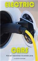 Electric Cars Pocket Monthly Planner 2018