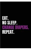 Eat. No Sleep. Change Diapers. Repeat.