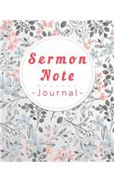Sermon Notes Journal