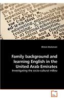 Family background and learning English in the United Arab Emirates