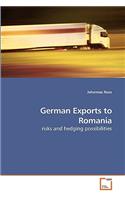 German Exports to Romania