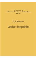 Analytic Inequalities