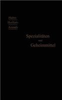 Spezialitäten Und Geheimmittel