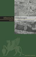 Mitteilungen Des Deutschen Archaologischen Instituts, Athenische Abteilung