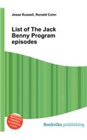 List of the Jack Benny Program Episodes