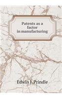 Patents as a Factor in Manufacturing