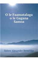 O le Faamatalaga o le Gagana Samoa