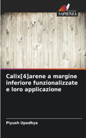 Calix[4]arene a margine inferiore funzionalizzate e loro applicazione