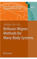 Brillouin-Wigner Methods for Many-Body Systems
