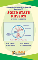 PHYSICS Solid State Physics (Paper - XVI)