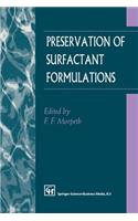 Preservation of Surfactant Formulations