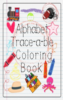 Alphabet Trace-a-ble Coloring Book