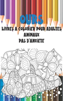 Livres à colorier pour adultes - Pas d'anxiété - Animaux - Ours