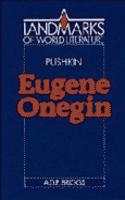 Alexander Pushkin: Eugene Onegin