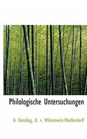 Philologische Untersuchungen