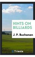 Hints on Billiards