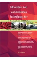 Information And Communication Technologies For Development A Complete Guide - 2020 Edition