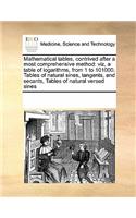 Mathematical Tables, Contrived After a Most Comprehensive Method