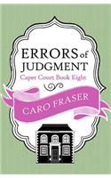 Errors Of Judgment (Caper Court #8)