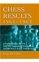 Chess Results, 1961-1963