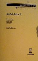 Sol-Gel Optics VI (Proceedings of Spie)