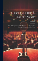 L'art De Lire À Haute Voix