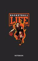 Basketball Sports Art Graphic Notebook