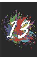 13