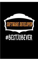 Software developer #bestjobever: Notebook - Journal - Diary - 110 Lined pages