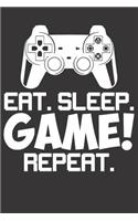 Notebook for Gamer Nerds and Geeks