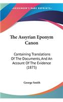 Assyrian Eponym Canon