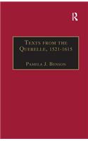 Texts from the Querelle, 1521–1615