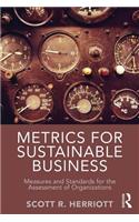 Metrics for Sustainable Business