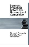 Sermons Preached Before the University of Cambridge