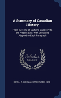 Summary of Canadian History