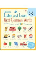 Listen and Learn First German Words: (Listen and Learn)