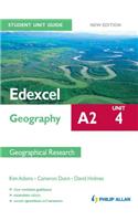 Edexcel A2 Geography Student Unit Guide New Edition: Unit 4 Contemporary Geographical Issues