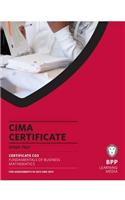 CIMA - Fundamentals of Business Mathematics: Study Text(English)
