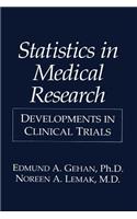 Statistics in Medical Research